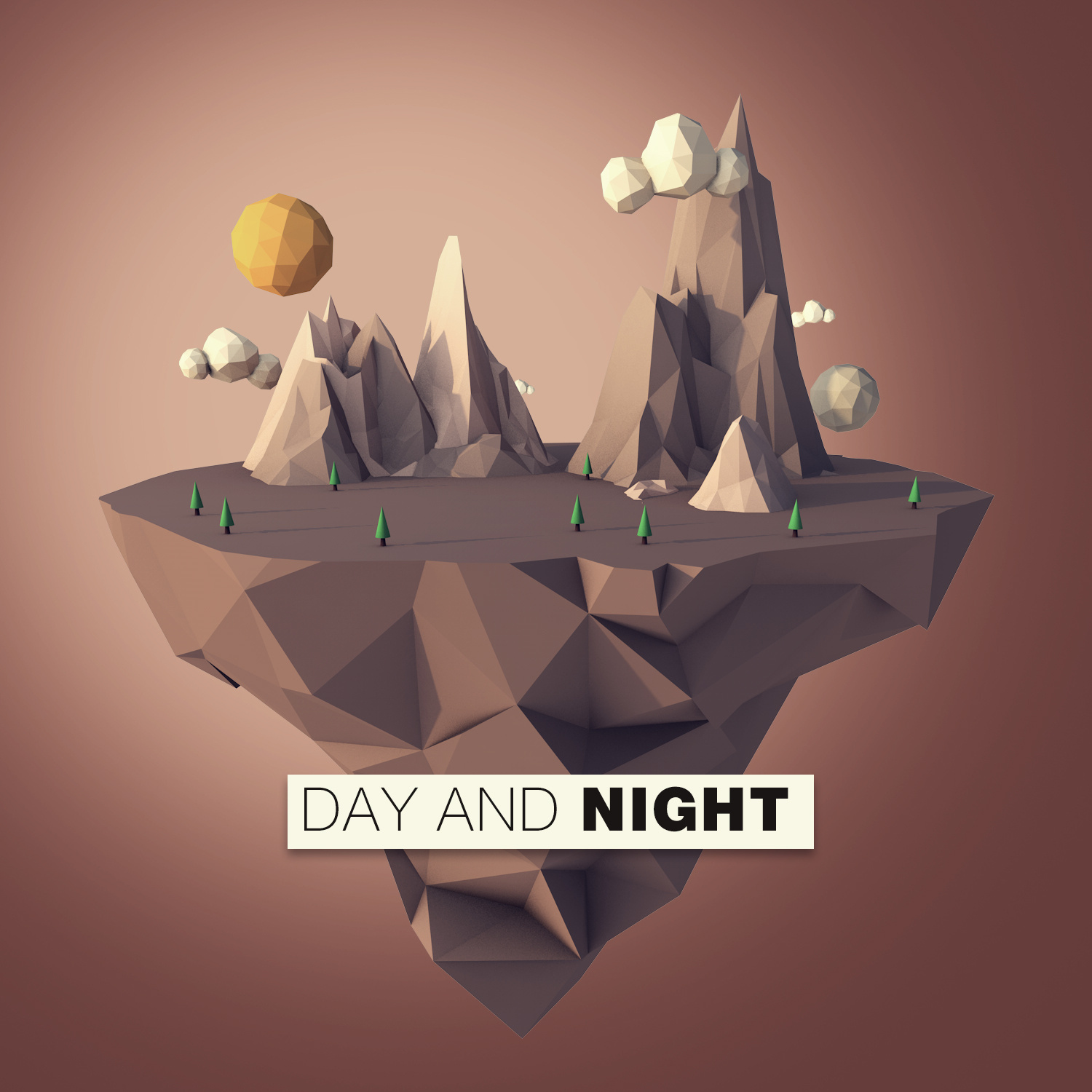 C4D教程-手把手教你实现Low poly风格