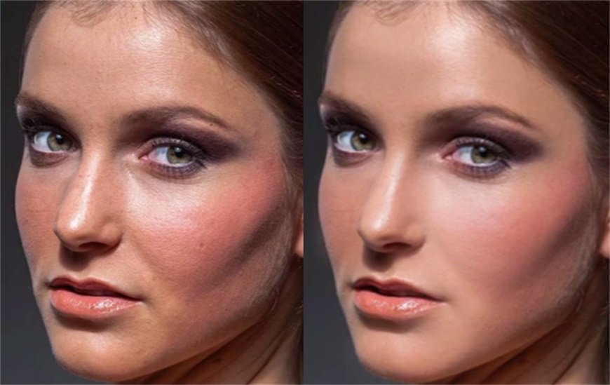 PS教程!新手必学的画笔磨皮!